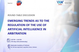 VAW 2026 | Roundtable: Emerging Trends as to the Regulation of the Use of Artificial Intelligence in Arbitration 