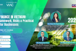 AusCham-VIAC 2026 Webinar series #02 - Green Finance in Vietnam: Legal Framework, Risk and Practical Access for Businesses