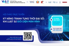 [VAS 2025 – Crossover] Hội thảo trực tuyến về Kỹ năng tranh tụng thời đại số: Khi Luật sư đối diện màn hình