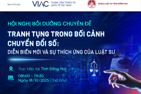 Hội nghị bồi dưỡng chuyên đề "Tranh tụng trong bối cảnh chuyển đổi số: Diễn biến mới và sự thích ứng của Luật sư"