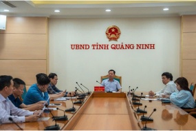 Đoàn công tác VIAC làm việc với đại diện UBND tỉnh Quảng Ninh 