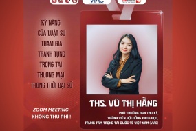 VIAC cử chuyên gia tham gia giảng dạy tại “Chuỗi hoạt động đào tạo kỹ năng mềm hành nghề Luật”