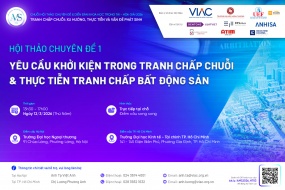 AMS 2026 | Hội thảo chuyên đề 1: Yêu cầu khởi kiện trong tranh chấp chuỗi và thực tiễn tranh chấp bất động sản