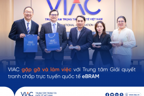 VIAC gặp gỡ và làm việc với đại diện Trung tâm Giải quyết tranh chấp trực tuyến quốc tế eBRAM