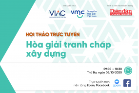 Hội thảo trực tuyến Hòa giải tranh chấp xây dựng
