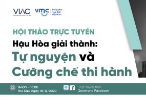 Hội thảo trực tuyến Hậu hòa giải thành: Tự nguyện và Cưỡng chế thi hành
