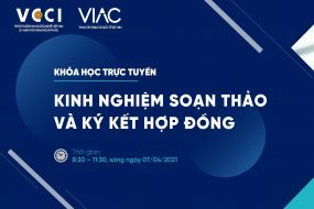 Khóa học trực tuyến: “Kinh nghiệm soạn thảo và ký kết hợp đồng”.