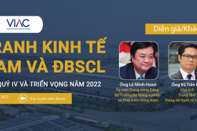 Hội thảo trực tuyến "Bức tranh Kinh tế Việt Nam và ĐBSCL: Dự báo kinh tế quý IV và triển vọng năm 2022"