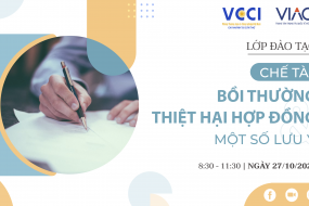 Lớp đào tạo | Chế tài bồi thường thiệt hại hợp đồng và một số lưu ý cho doanh nghiệp 