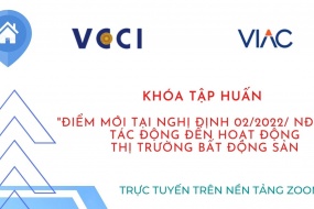 Lớp tập huấn "Điểm mới tại Nghị định 02/2022/NĐ-CP tác động đến hoạt động thị trường Bất động sản"