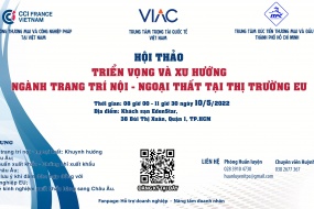 Hội thảo "Triển vọng và xu hướng ngành trang trí nội - ngoại thất thị trường EU"