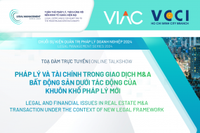 [LMS 2024] Hội nghị “Pháp lý và tài chính trong giao dịch M&A bất động sản dưới tác động của khuôn khổ pháp lý mới"