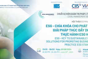 [LMS 2024] Hội thảo “ESG - Chìa khóa cho phát triển bền vững: Giải pháp thúc đẩy doanh nghiệp thực hành ESG hiệu quả”