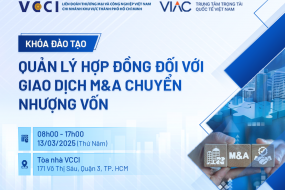 [Khóa đào tạo] Quản lý hợp đồng đối với giao dịch M&A chuyển nhượng vốn