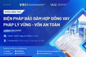 [HCM] Khóa đào tạo "Biện pháp bảo đảm hợp đồng vay: Pháp lý vững - Vốn an toàn"