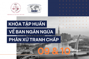 Khóa tập huấn về ban ngăn ngừa phân xử tranh chấp do Hội Pháp luật Việt Nam (SCLVN) tổ chức