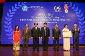 Lễ kỷ niệm 20 năm thành lập trường Đại học Luật thành phố Hồ Chí Minh