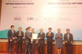 Lễ ra mắt Trung tâm Hòa giải Việt Nam (VMC) và công bố Quy tắc Hòa giải 2018