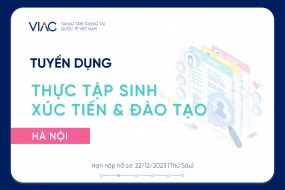 [Tháng 01/2024] VIAC tuyển 01 Thực tập sinh hỗ trợ tổ chức sự kiện và quản lý truyền thông Ban Xúc tiến & Đào tạo làm việc tại văn phòng Hà Nội