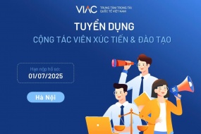 [Tháng 06/2025] Tuyển 04 Cộng tác viên Ban Xúc tiến & Đào tạo làm việc tại văn phòng Hà Nội