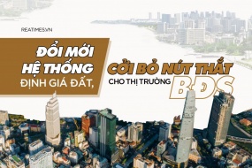 Đổi mới hệ thống định giá đất, cởi bỏ nút thắt cho thị trường Bất động sản