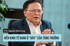 TS., Trọng tài viên VIAC Nguyễn Đình Cung: "Nền kinh tế đang ở đáy của tăng trưởng"