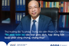 Thứ trưởng Bộ Tư pháp, Trọng tài viên Phan Chí Hiếu: “Rà soát toàn bộ các loại giao dịch, hợp đồng bắt buộc phải công chứng, chứng thực”