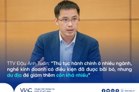TTV Đậu Anh Tuấn: “Thủ tục hành chính ở nhiều ngành, nghề kinh doanh có điều kiện đã được bãi bỏ, nhưng dư địa để giảm thêm còn khá nhiều”