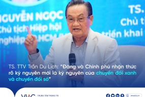 Phó Chủ Tịch Trung tâm Trọng tài Quốc tế Việt Nam (VIAC) Trần Du Lịch: “Đảng và Chính phủ nhận thức rõ kỷ nguyên mới là kỷ nguyên của chuyển đổi xanh và chuyển đổi số”