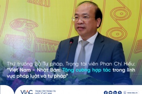 Thứ trưởng Bộ Tư pháp, Trọng tài viên Phan Chí Hiếu: “Việt Nam - Nhật Bản: Tăng cường hợp tác trong lĩnh vực pháp luật và tư pháp”