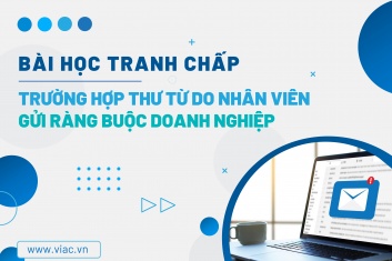 #032 | Trường hợp thư từ do nhân viên gửi ràng buộc doanh nghiệp