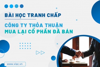 #110 | Công ty thỏa thuận mua lại cổ phần đã bán