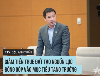 Giảm tiền thuê đất tạo nguồn lực đóng góp vào mục tiêu tăng trưởng