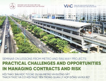 HICAC 2026 - Sự kiện bên lề | Hội thảo “Bài học từ các dự án Metro và Đường sắt: Thách thức và Cơ hội thực tiễn trong Quản lý Hợp đồng và Rủi ro”