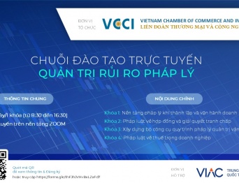 [Sự kiện hỗ trợ] Chuỗi đào tạo trực tuyến Quản trị rủi ro pháp lý 