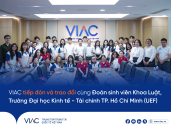 VIAC tổ chức buổi trao đổi cùng Đoàn sinh viên Khoa Luật , Trường Đại học Kinh tế - Tài chính TP. Hồ Chí Minh (UEF)