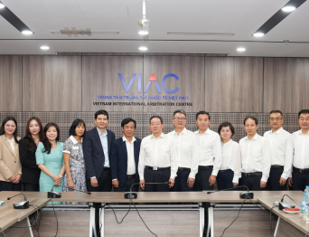VIAC tiếp đón và làm việc với Đoàn Đại biểu Sở Tư pháp tỉnh Thiểm Tây, Trung Quốc