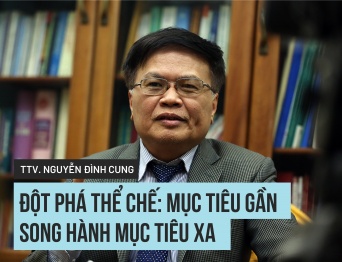 Đột phá thể chế: Mục tiêu gần song hành mục tiêu xa