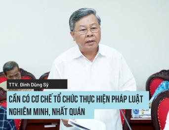 PGS. TS. Đinh Dũng Sỹ, Trọng tài viên VIAC: Cần có cơ chế tổ chức thực hiện pháp luật nghiêm minh, nhất quán