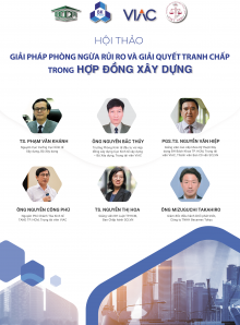 Hội thảo “Giải pháp trong phòng ngừa rủi ro và giải quyết tranh chấp hợp đồng xây dựng”