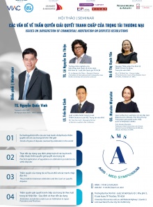 AMS2023 | Hội thảo "Các vấn đề về thẩm quyền giải quyết tranh chấp của trọng tài thương mại"