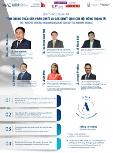 AMS2023 | Hội thảo "Tính chung thẩm của phán quyết và các quyết định của Hội đồng trọng tài"