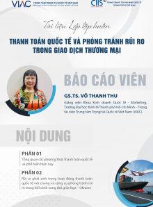 Lớp tập huấn “Thanh toán quốc tế và phòng tránh rủi ro trong các giao dịch thương mại”