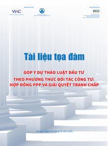 Tọa đàm Góp ý Dự thảo Luật Đầu tư theo phương thức hợp tác công tư: Hợp đồng PPP và giải quyết tranh chấp 