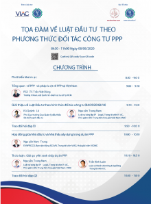 Tọa đàm Luật đầu tư theo phương thức đối tác công tư PPP