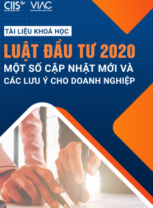 Khoá học trực tuyến Luật Đầu tư 2020 - Một số cập nhật mới và lưu ý cho doanh nghiệp