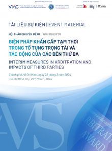 AMS2024 | Hội thảo chuyên đề 01 "Biện pháp khẩn cấp tạm thời trong tố tụng trọng tài và tác động của bên thứ ba"