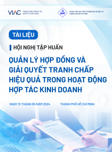 Hội nghị tập huấn "Quản lý hợp đồng và giải quyết tranh chấp hiệu quả trong hoạt động hợp tác kinh doanh"