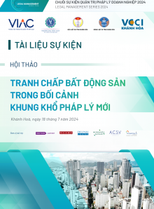 [LMS2024] Hội thảo "Tranh chấp bất động sản trong bối cảnh khung khổ pháp lý mới"