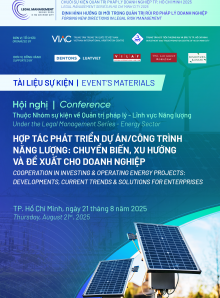 LMS 2025 | Hội nghị "Hợp tác phát triển dự án/công trình năng lượng: Chuyển biến, xu hướng và đề xuất cho doanh nghiệp"